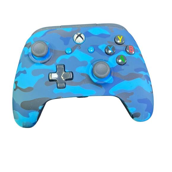 Set of 2 X Box Controllers Blue Camo - Picture 4 of 6